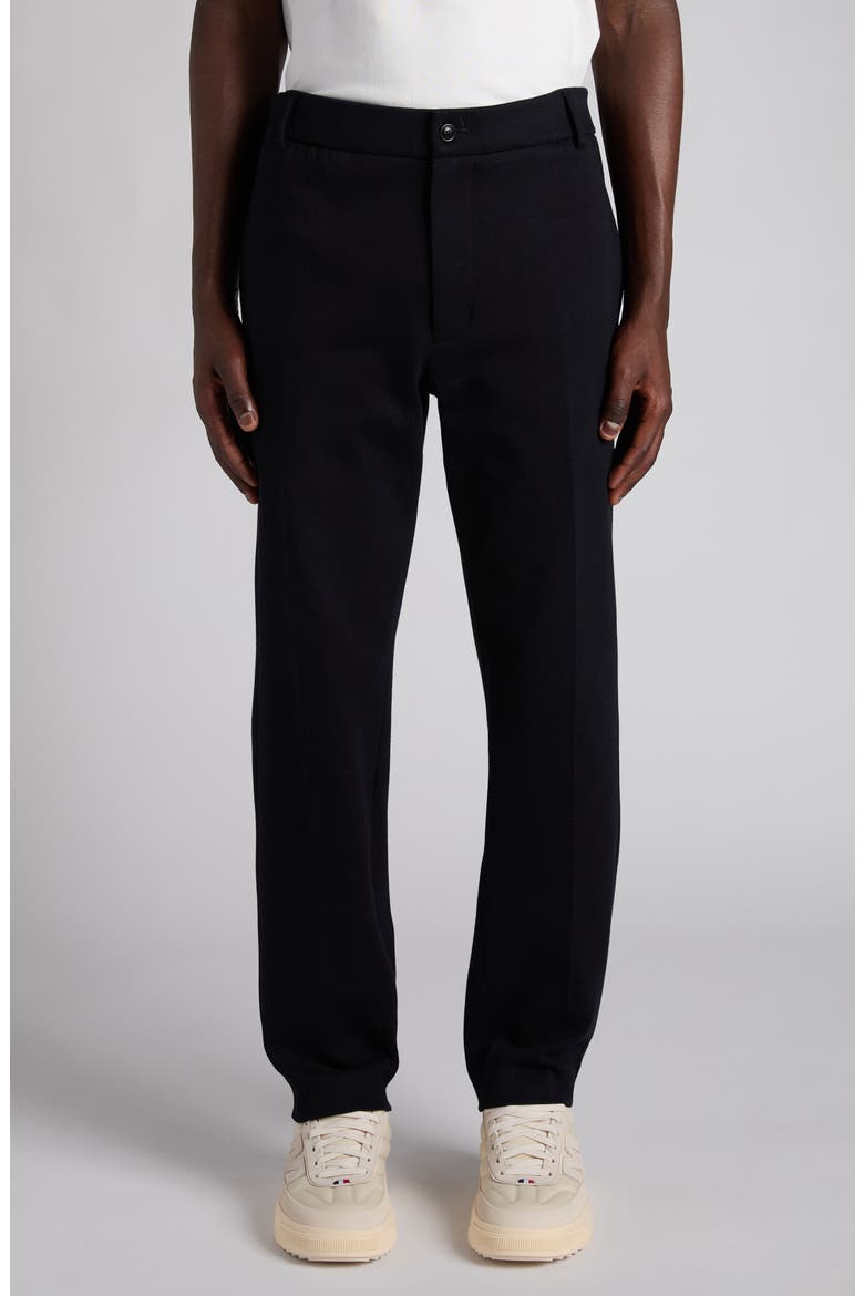 Tailored Cotton Blend Pants, Main, color, NIGHT SKY