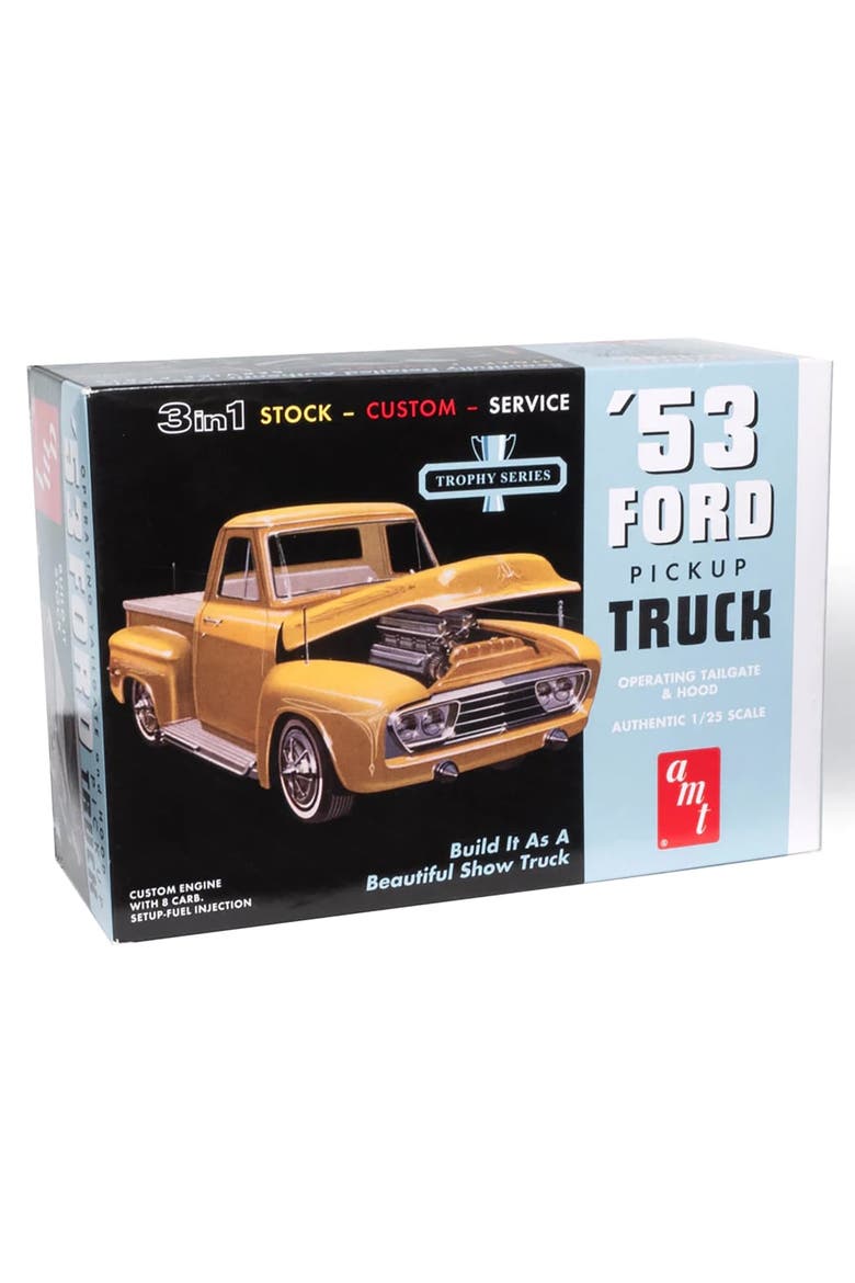 1953 Ford Pickup 125 Scale Model Kit, Alternate, color, Multicolored