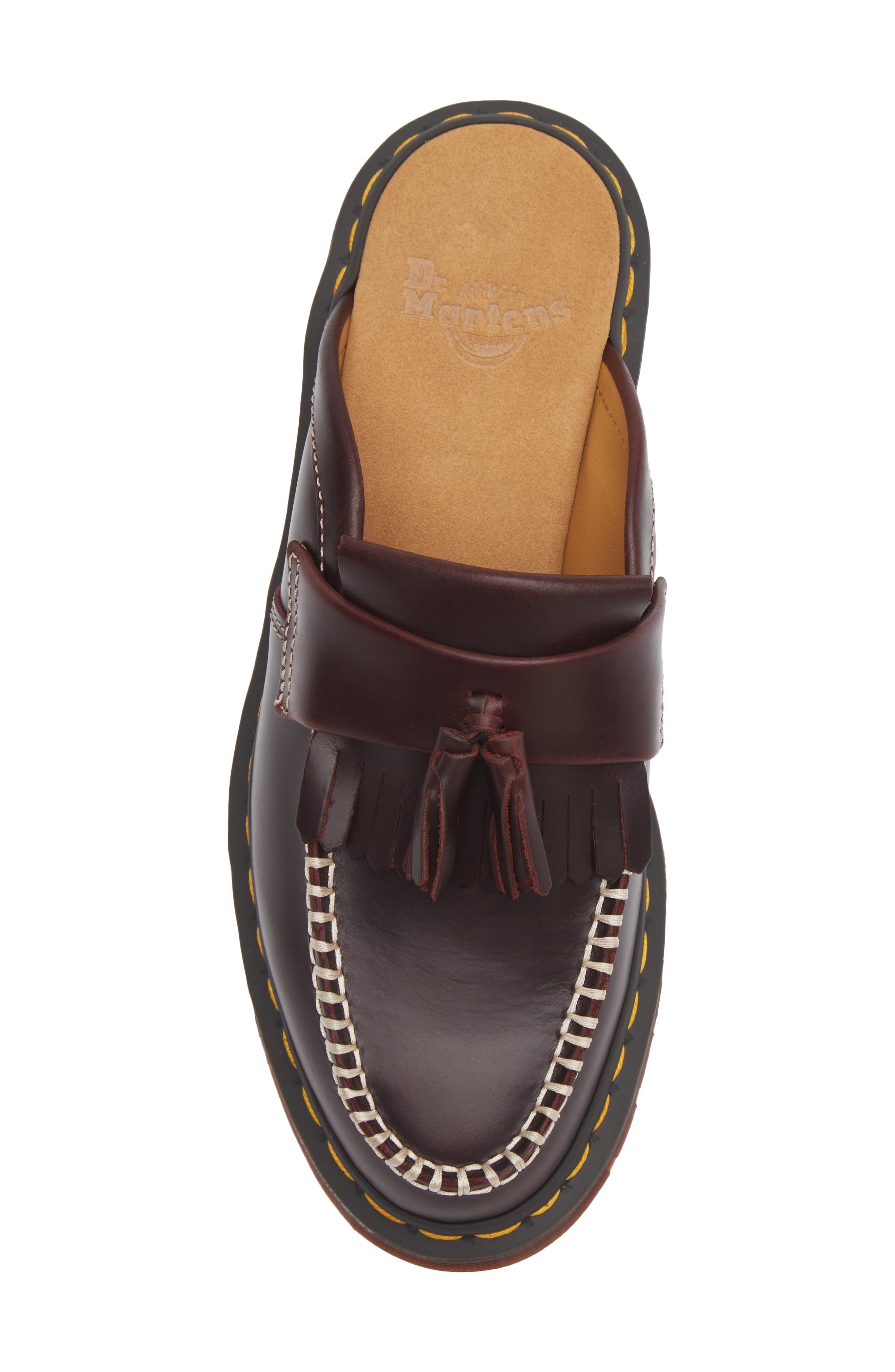 Dr. Martens Adrian Ben Loafer Mule, Alternate, color, Cherry Red