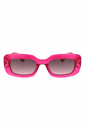 BCBGeneration 49mm Twist Oval Sunglasses