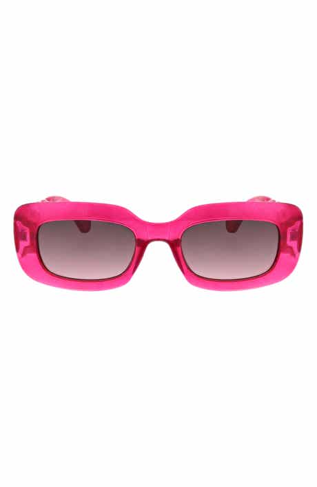 BCBGeneration 49mm Twist Oval Sunglasses