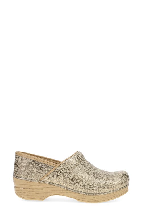 Dansko Professional Clog In Gold