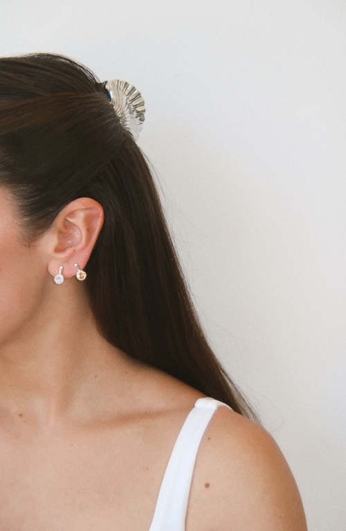 Joiana Jewelry The Clement Earrings In Metallic