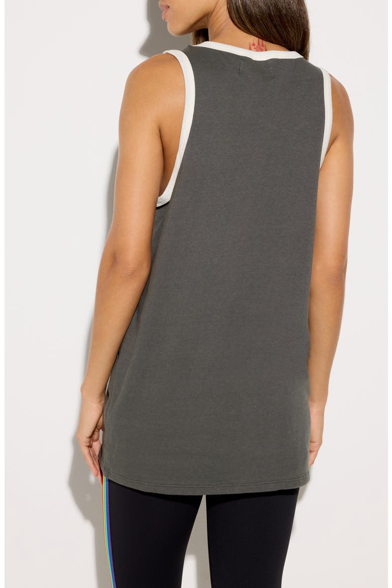 Rainbow Heart Graphic Boyfriend Tank, Alternate, color, VINTAGE BLACK