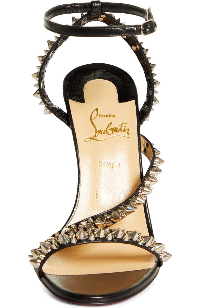 Christian Louboutin Mafaldina Spikes Sandal, Alternate, color,