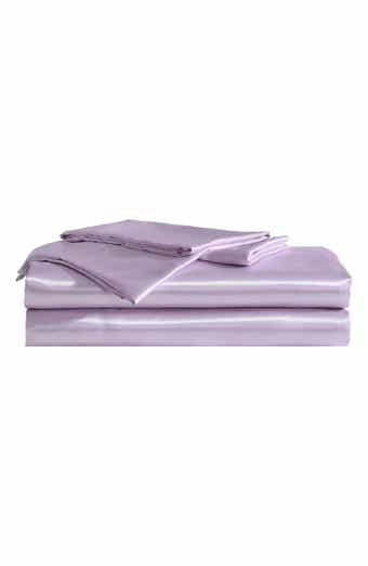 Betsey Johnson Solid Satin Sheet Set