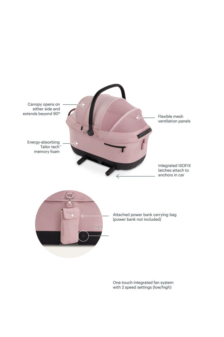 Maeve ISO6X Wind Pet Car Seat, Alternate, color, SAKURA