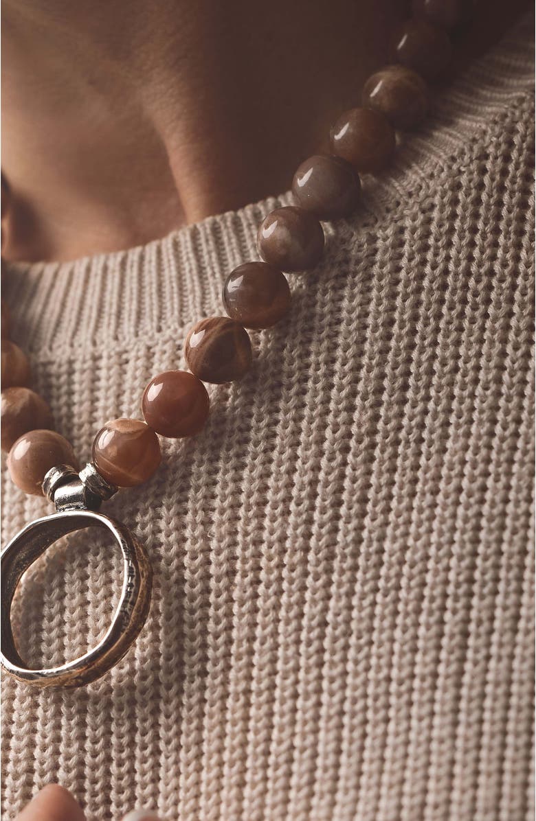 Collection 1304 Danica Silver Necklace, Alternate, color, Silver