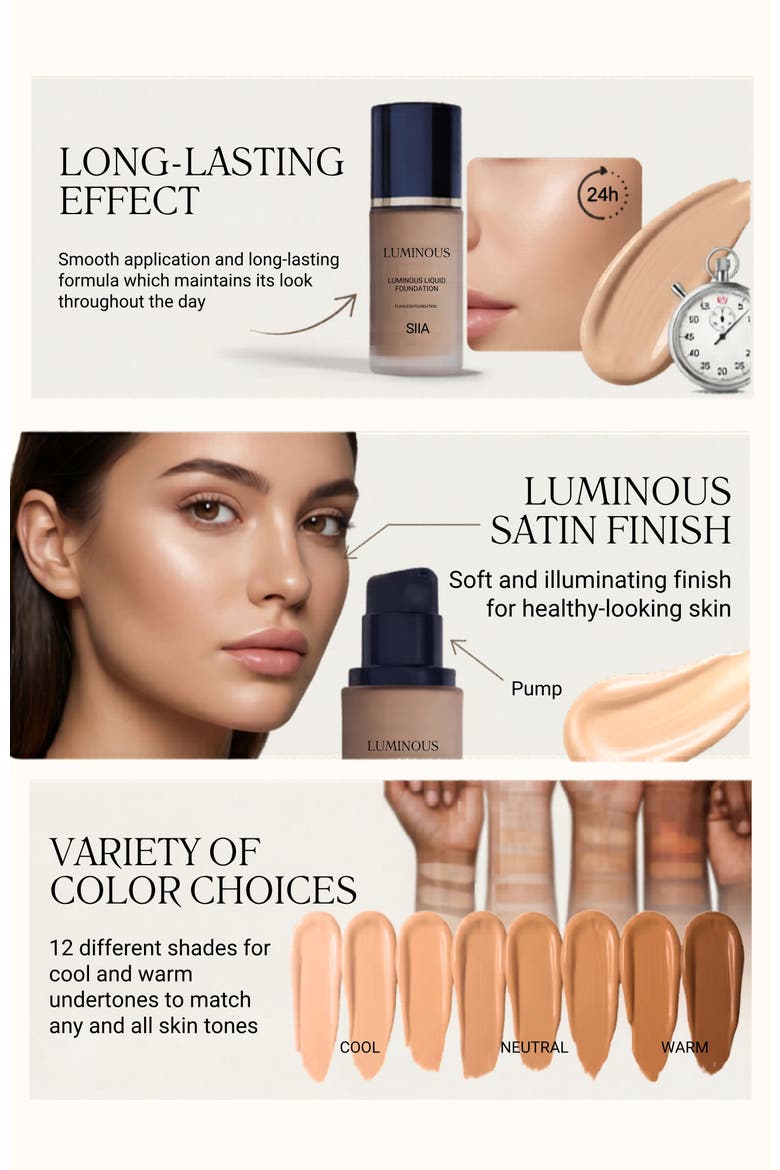 Luminous Longwear Liquid Foundation, Alternate, color, VANILLA