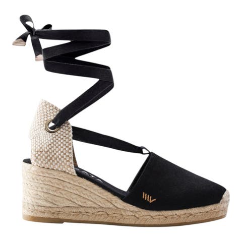 Escala Canvas Espadrille Wedges