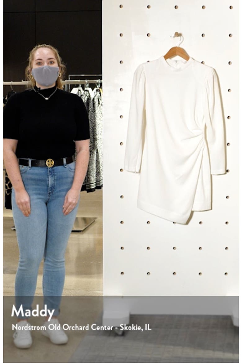 Jane Long Leg-of-Mutton Sleeve Minidress video