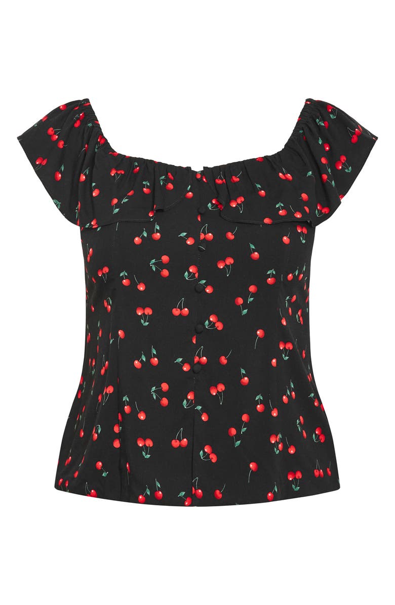 City Chic Bella Top, Alternate, color, 