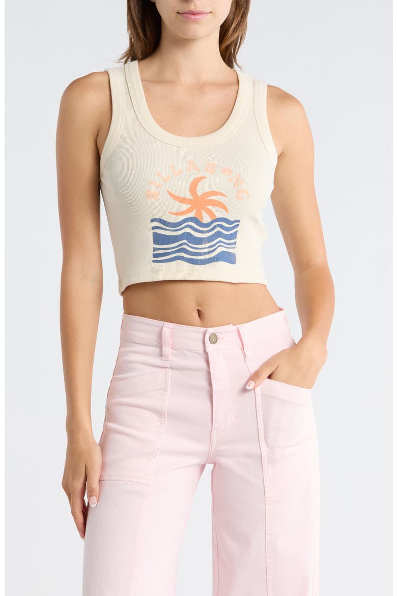 It Takes You Graphic Stretch Cotton Rib Tank, Main, color, WHITE CAP
