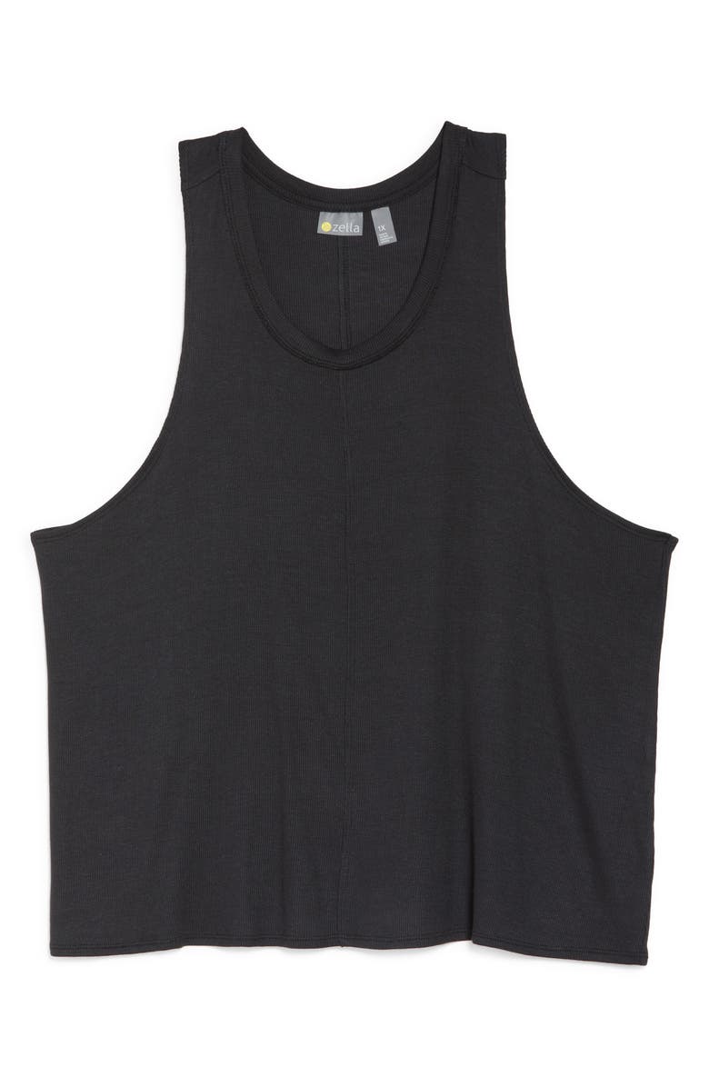 Zella Favorite Rib Tank, Alternate, color,