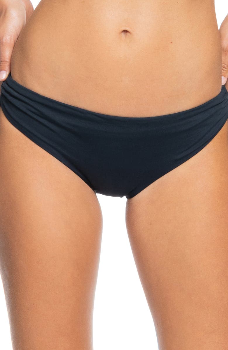 Roxy Beach Classics Side Tie Hipster Bikini Bottoms, Main, color,