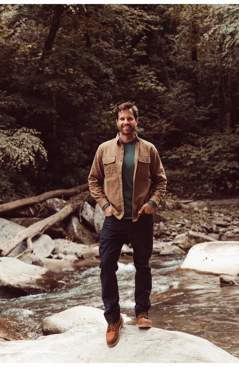 Mountain Khakis Moleskin Shirtjac, Alternate, color, Cedar