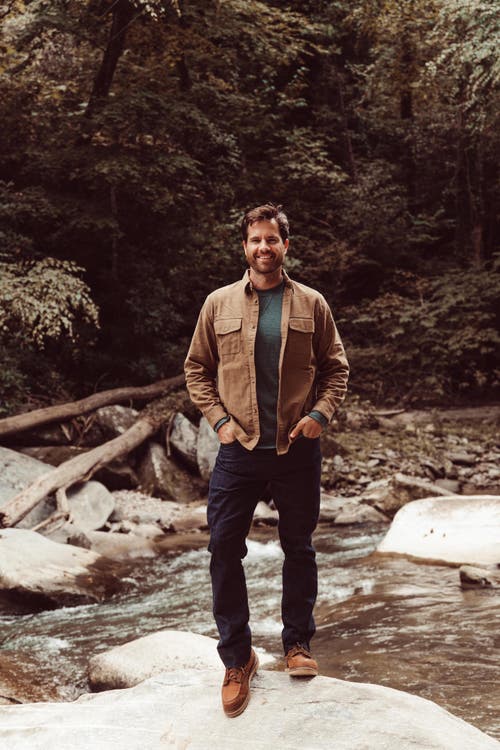 Shop Mountain Khakis Moleskin Shirtjac In Cedar