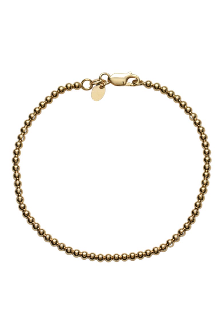 Men's Small Sphere Bracelet, Main, color, GOLD