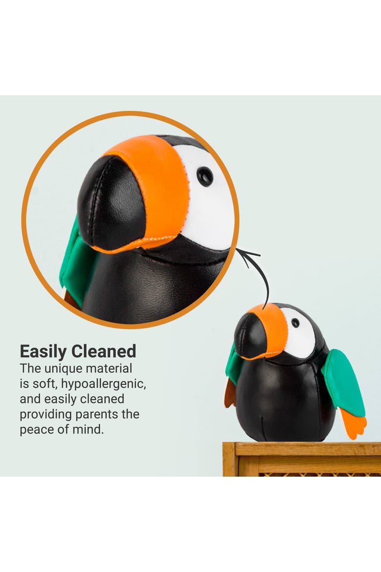 Musical Animals - Toucan, Plush Baby Music Box, Nursery Toy, Alternate, color, Multicolor