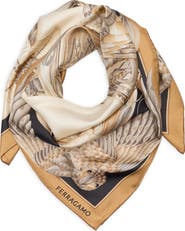 FERRAGAMO Amazzonia Silk Scarf