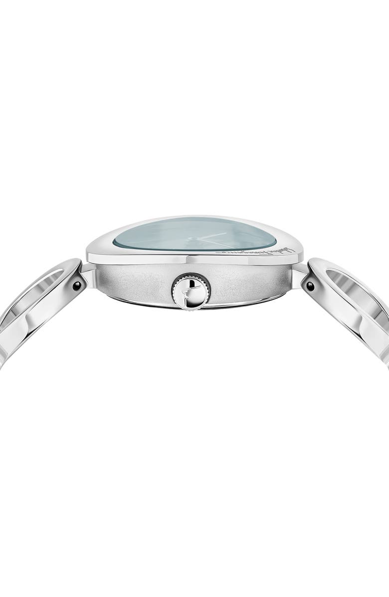 FERRAGAMO Gancino Bracelet Strap Watch, 28mm, Alternate, color, Stainless Steel