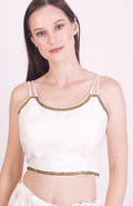 RAAS Neve Sequins Embroidered Blouse