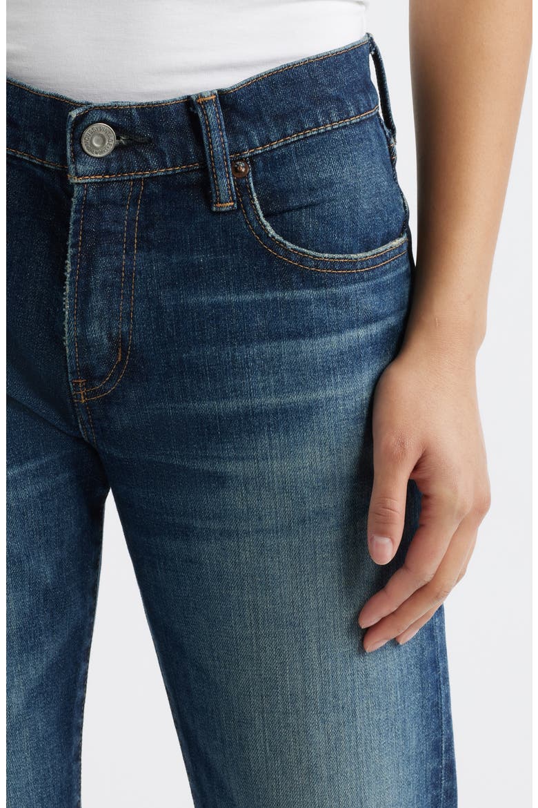 Leverett Slim Straight Leg Jeans, Alternate, color, DARK BLUE