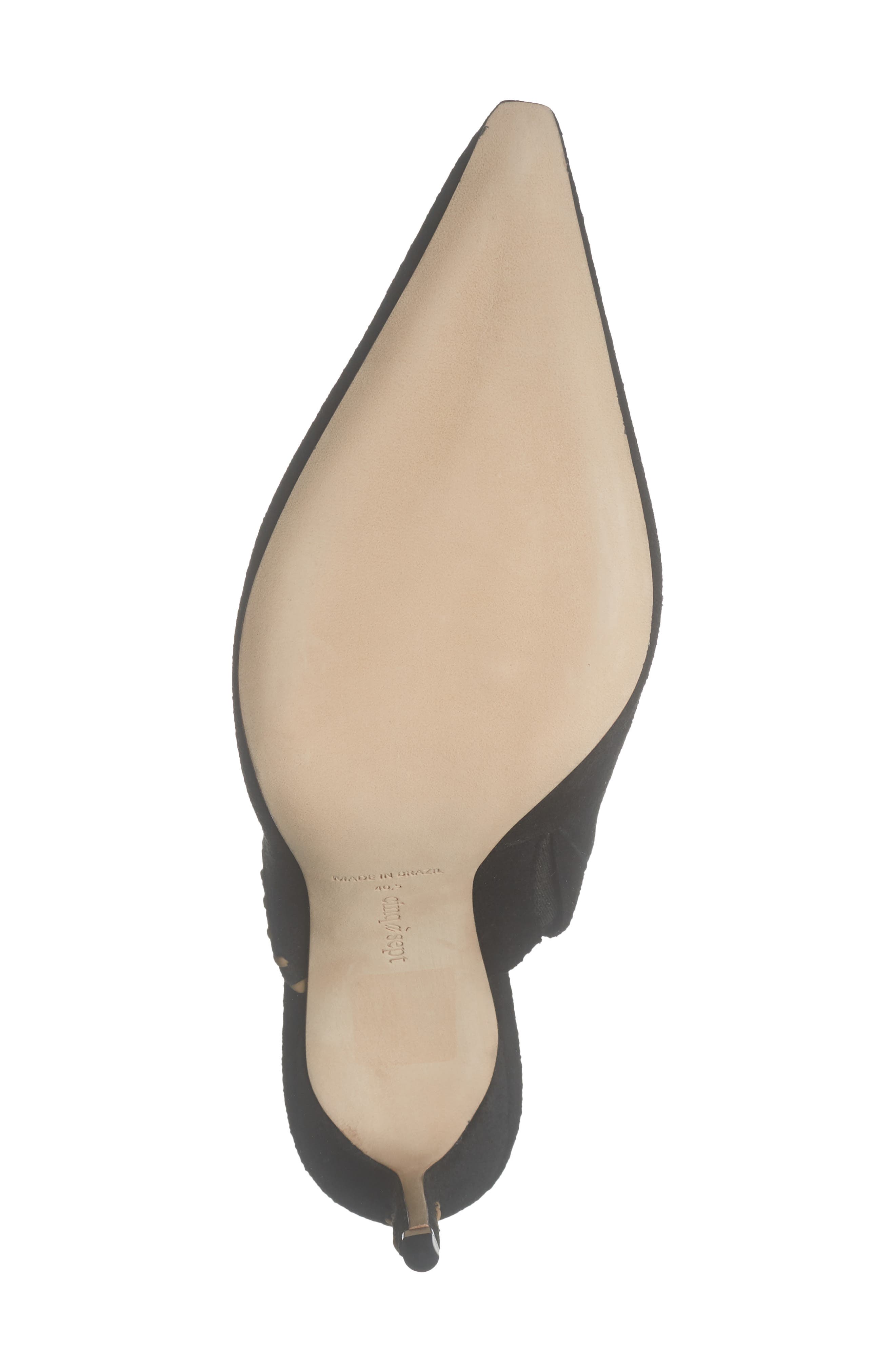 Cinq à Sept Susan Whipstitch Mule, Alternate, color, Black/ Brown Sugar