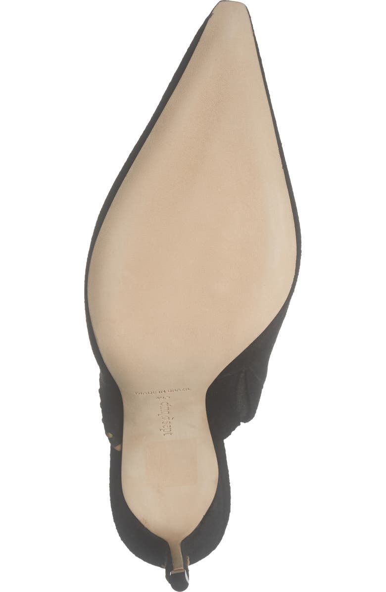 Cinq à Sept Susan Whipstitch Mule, Alternate, color, Black/ Brown Sugar