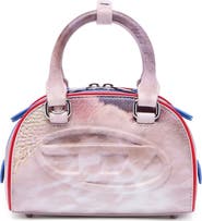 DIESEL® Mini 1DR Dome Faux Leather Bowling Bag