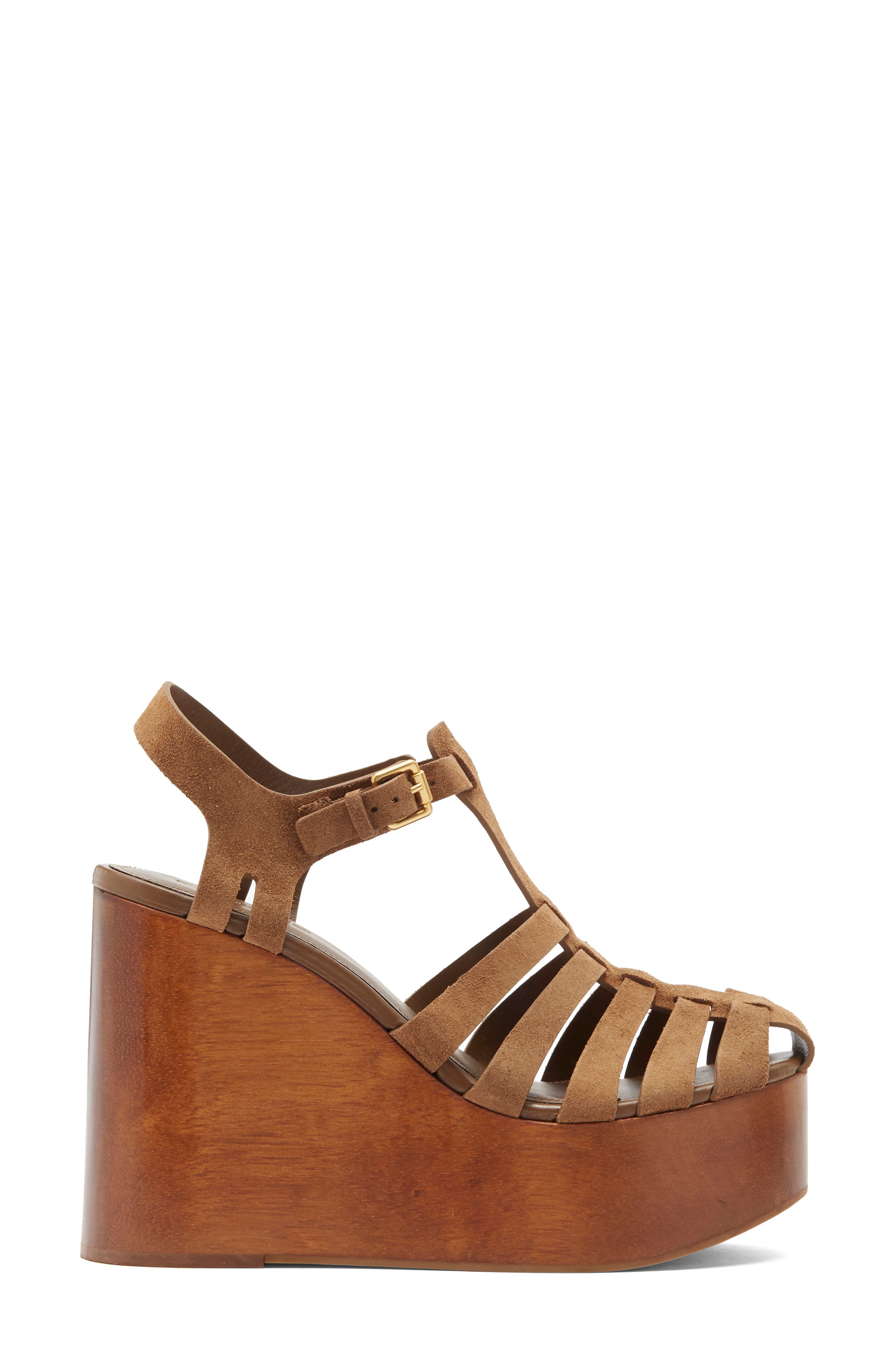 Fisherman Wedge Sandal, Alternate, color, SAND
