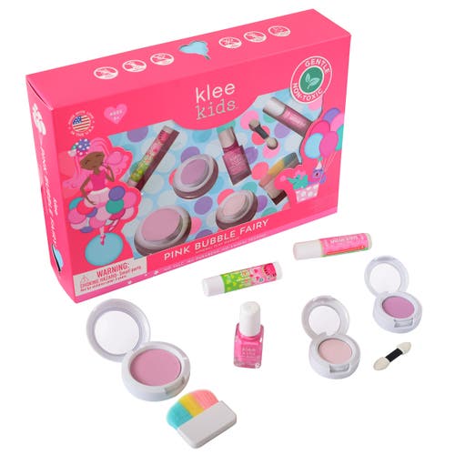 Klee Naturals Pink Bubble Fairy - Kids' Mineral Play Makeup Kit in Multi 