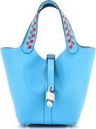 Pre-Owned Hermes Picotin Lock Bag Tressage Epsom PM