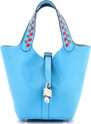 Pre-Owned Hermes Picotin Lock Bag Tressage Epsom PM