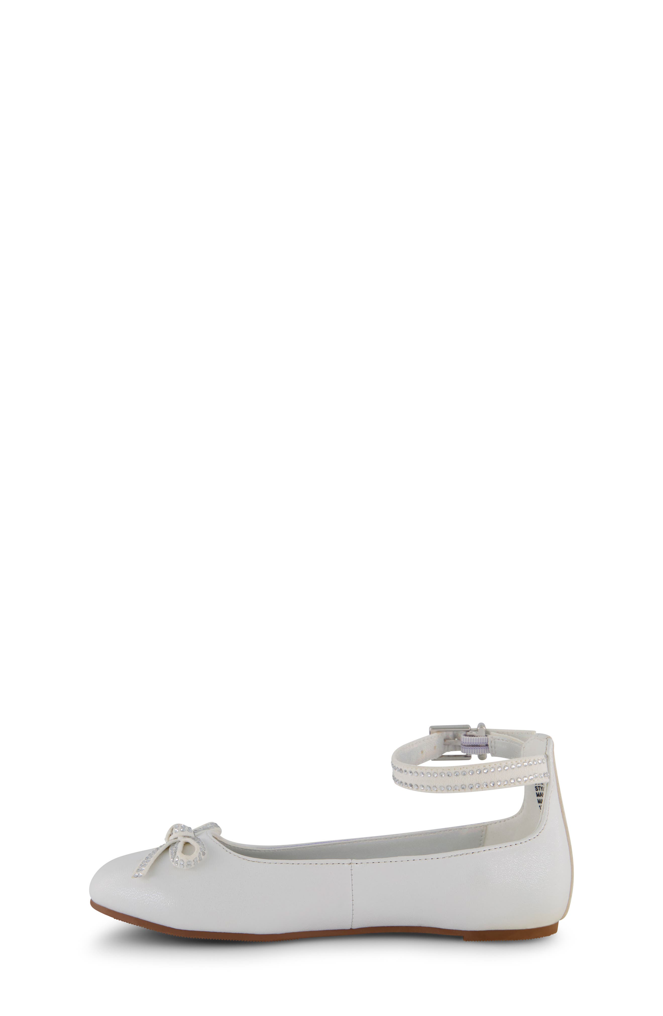 Kenneth Cole Kids' Daisy Ballet Flat, Alternate, color, White