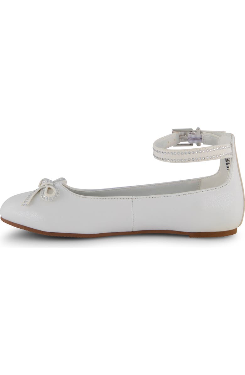 Kenneth Cole Kids' Daisy Ballet Flat, Alternate, color, White