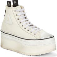 R13 Platform High Top Sneaker
