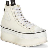 R13 Platform High Top Sneaker