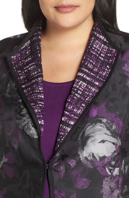Ming Wang Contrast Jacket