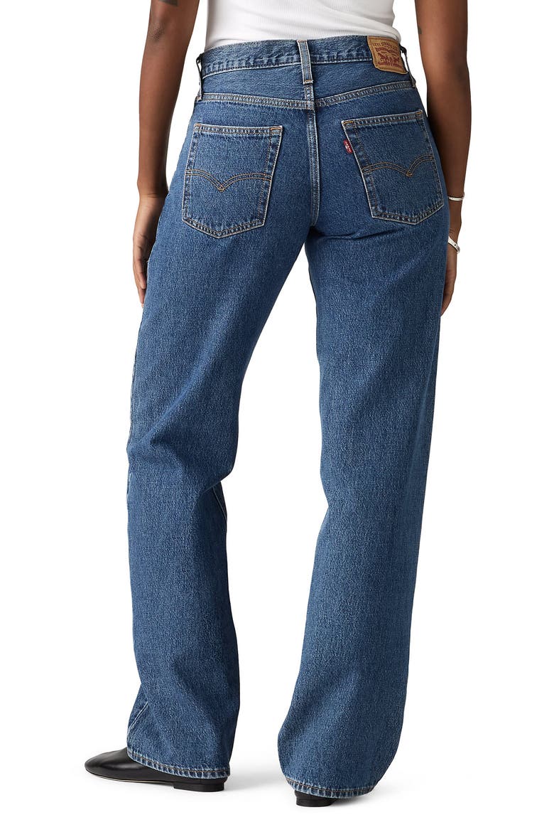 '94 Mid Rise Baggy Straight Leg Jeans, Alternate, color, SHADE ORDER