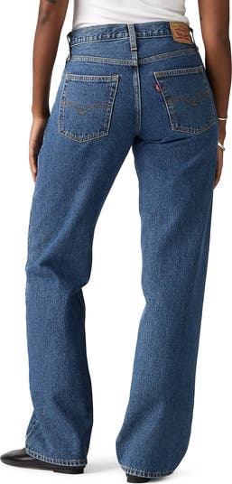 '94 Mid Rise Baggy Straight Leg Jeans