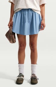 Nike Sportswear Scallop Trim Poplin Skirt