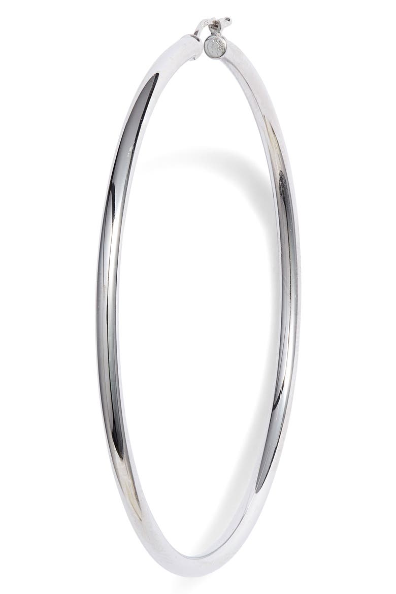 Giant Hoop Earrings, Alternate, color, STERLING SILVER