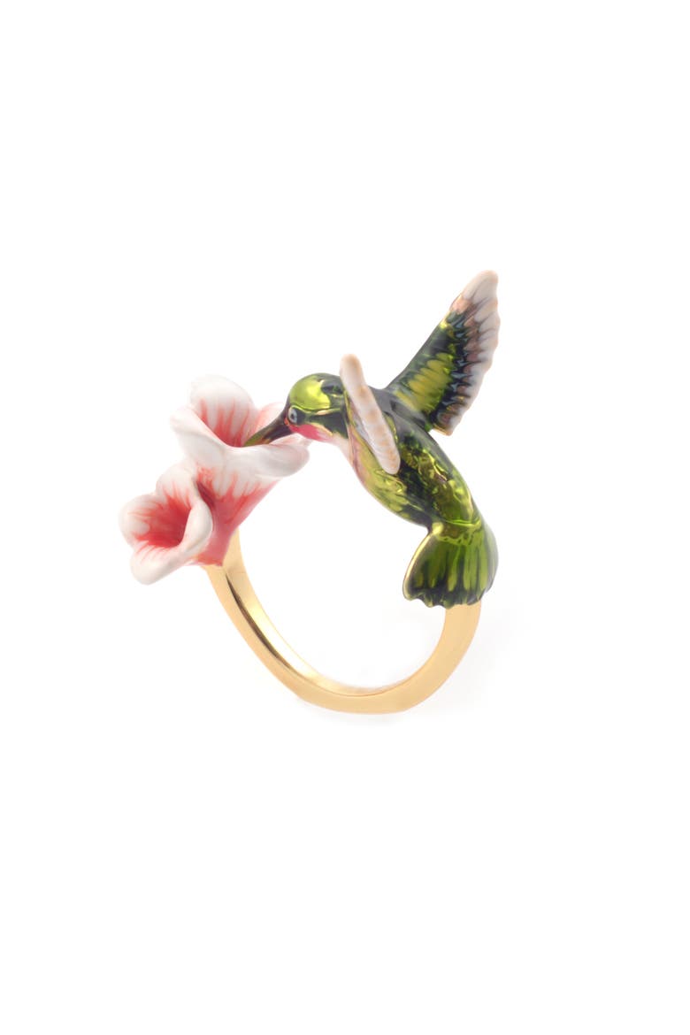 Hummingbird Ring, Main, color, Hummingbird