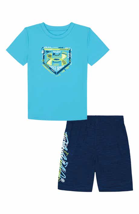Under Armour Kids' Performance Tech Scribble T-Shirt & Shorts Set
