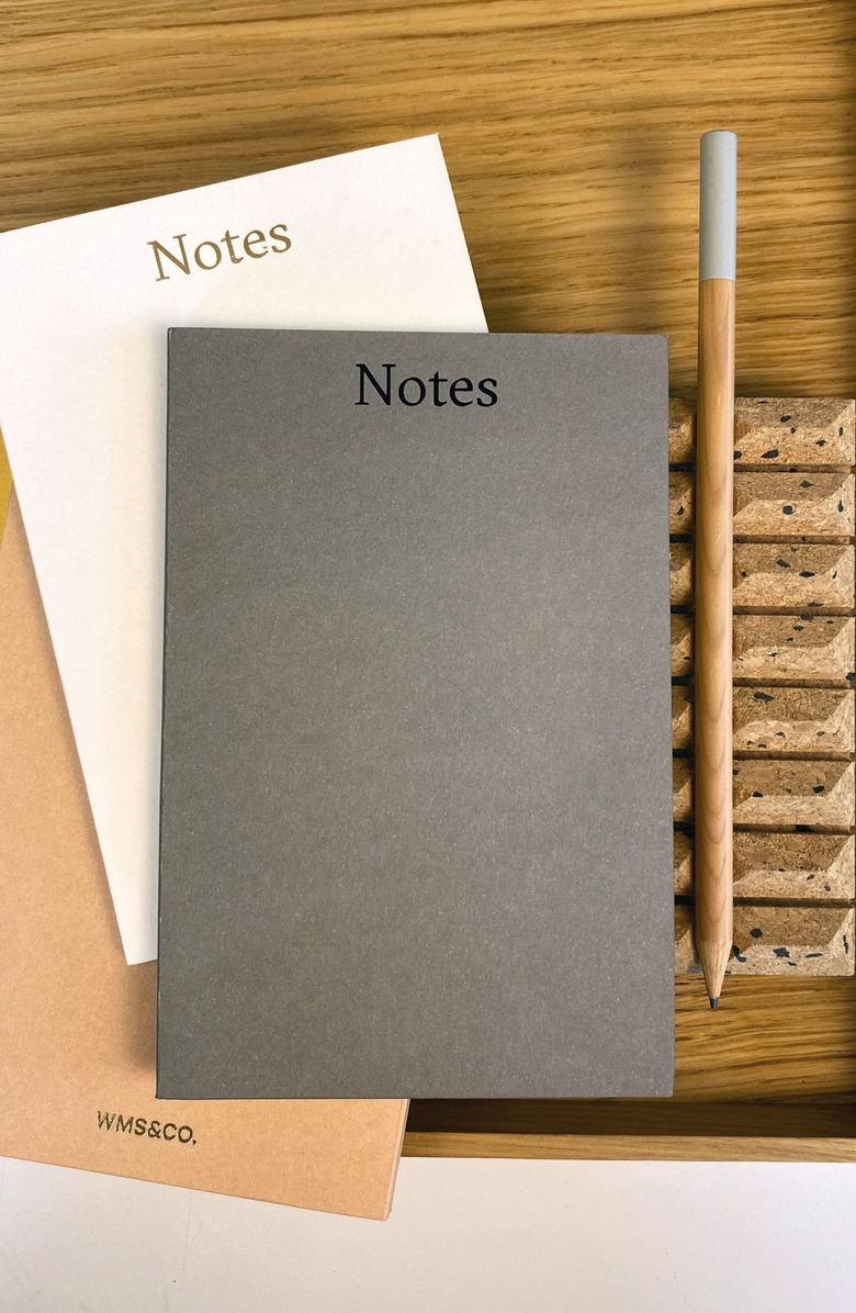 Wms&Co. Multi-color Edged Notepads, Alternate, color, 