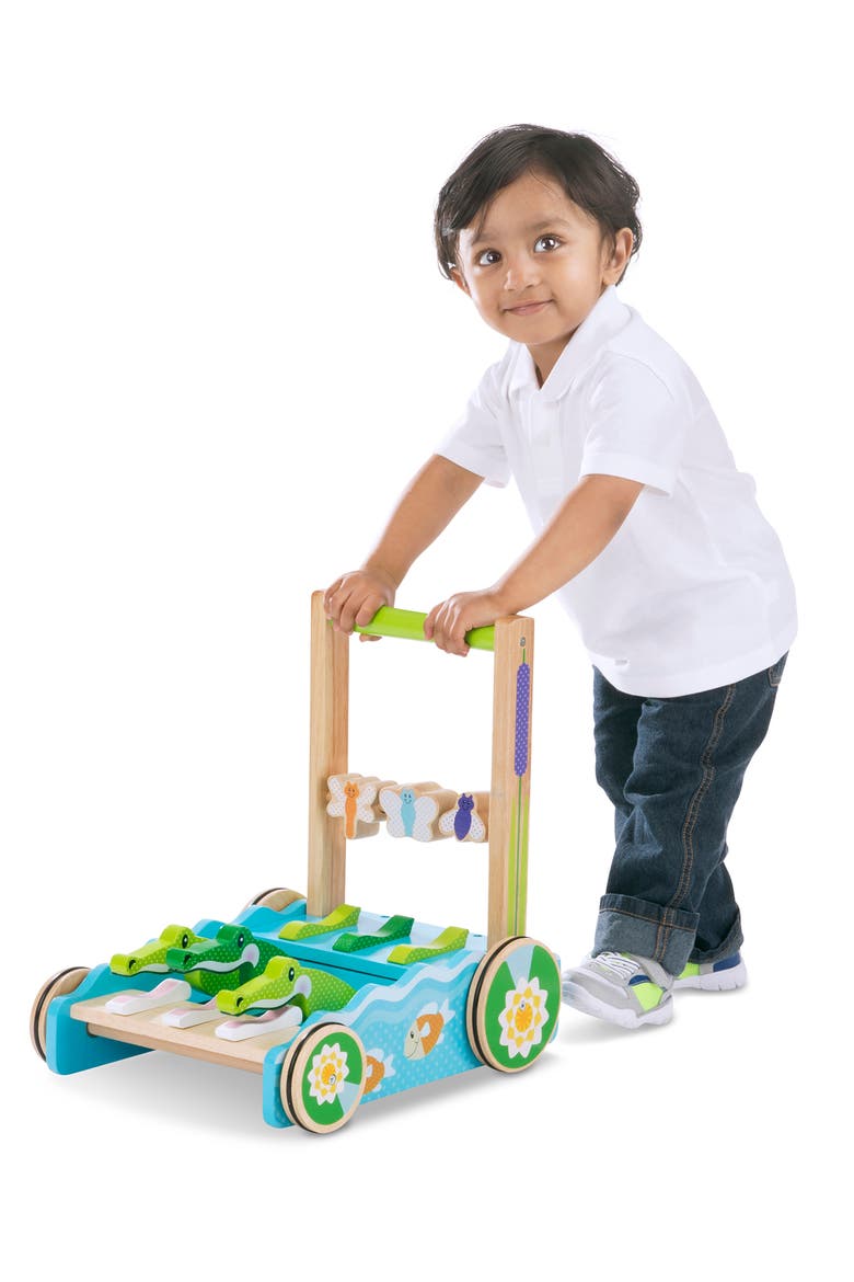 First Play Chomp & Clack Alligator Push Toy, Alternate, color, 000