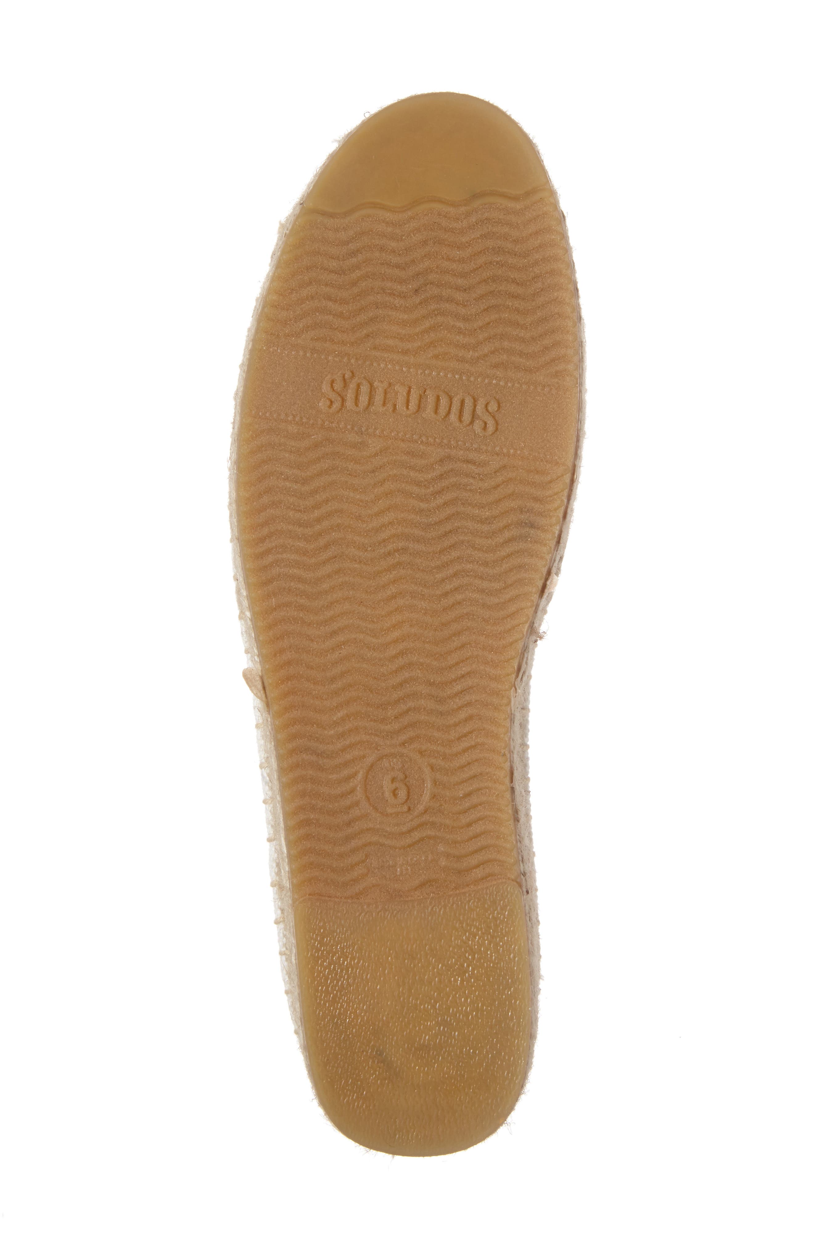 Soludos x ASHKAHN TGIF Embroidered Platform Espadrille, Alternate, color, 