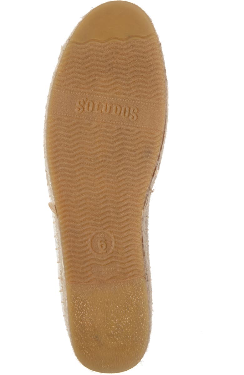 Soludos x ASHKAHN TGIF Embroidered Platform Espadrille, Alternate, color,