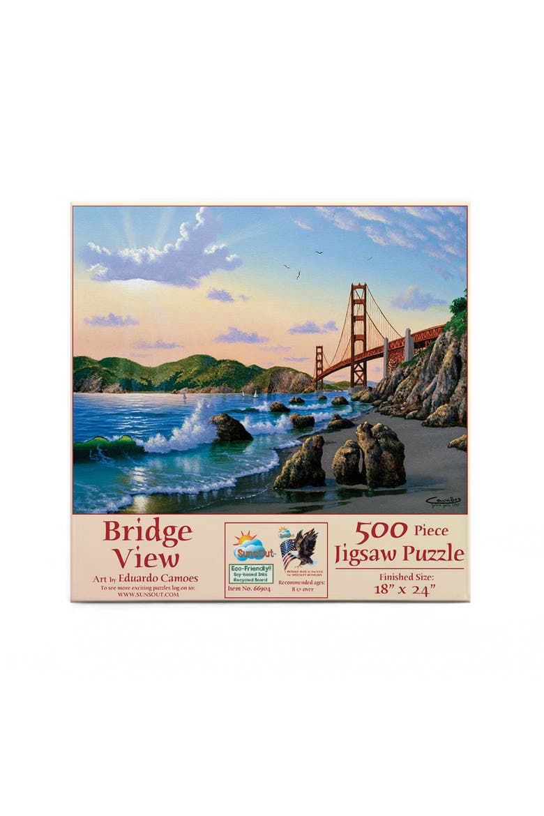Bridgeview 500 piece Jigsaw Puzzle for Adults, Alternate, color, Multicolor